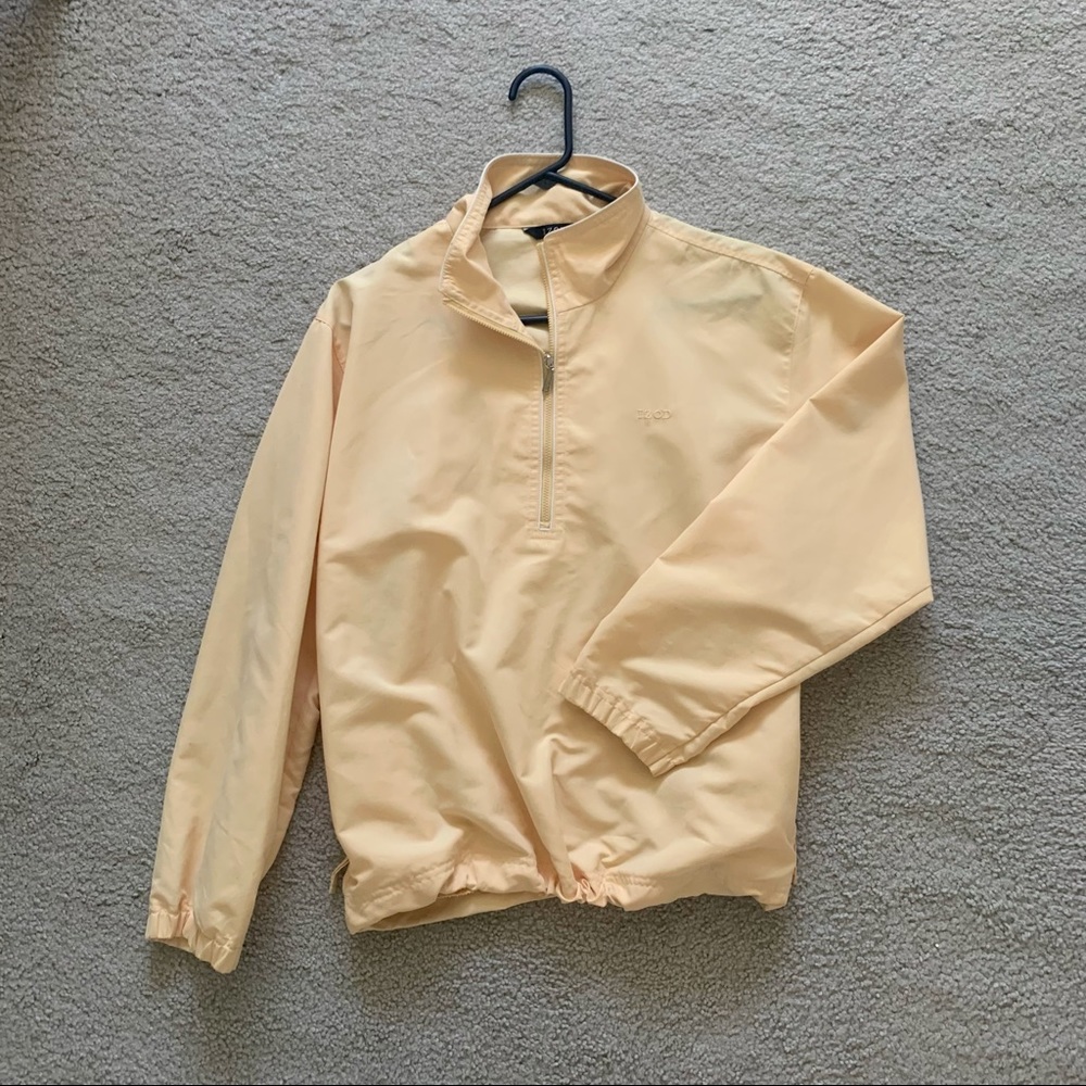 VINTAGE YELLOW WIND BREAKER